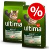 Set risparmio! 2 x Ultima Cat - Adult Pollo (2 x 7,5 kg)