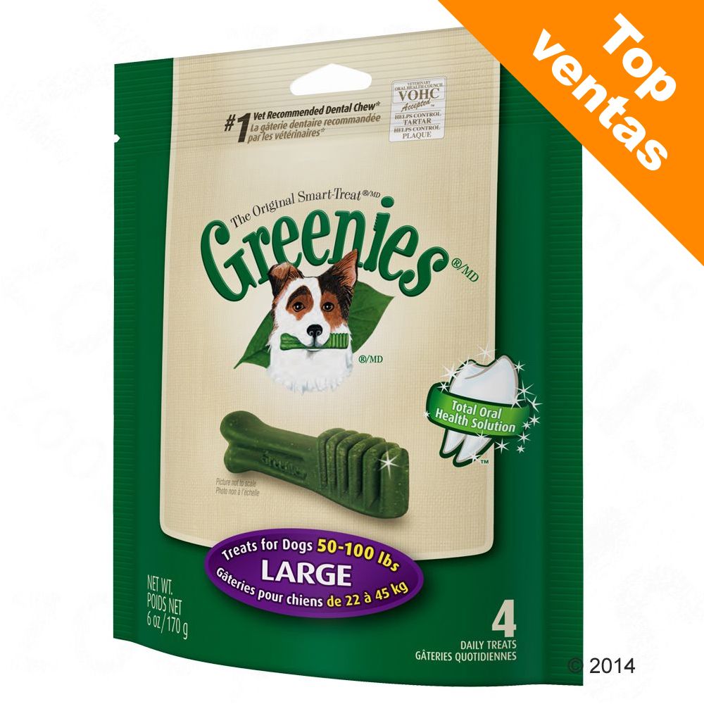 Image of Greenies snacks para el cuidado dental - Large: 170 g / 4 uds. 00642863102370