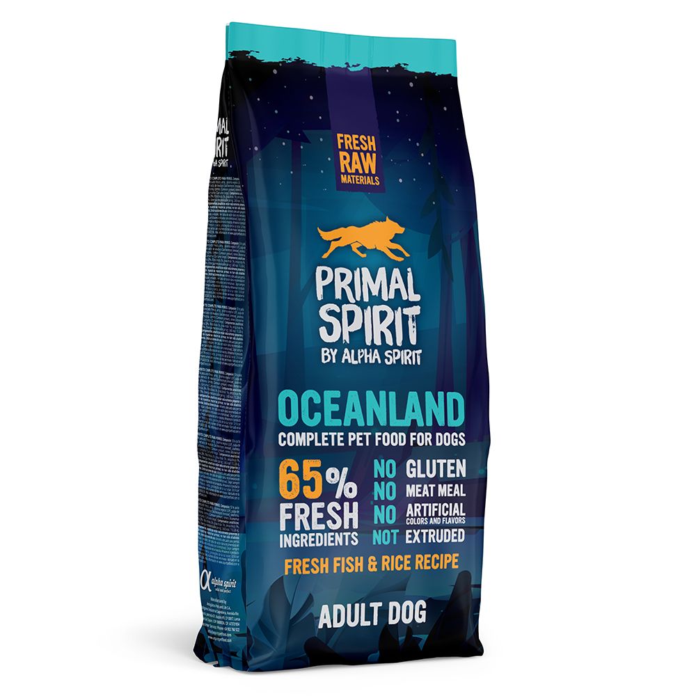 Primal Spirit 65 % Oceanland ração para cães - 12 kg