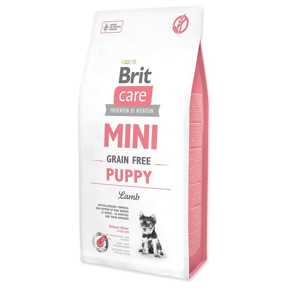7kg Miel Mini Grain Free Puppy Brit Care Hrană uscată câini