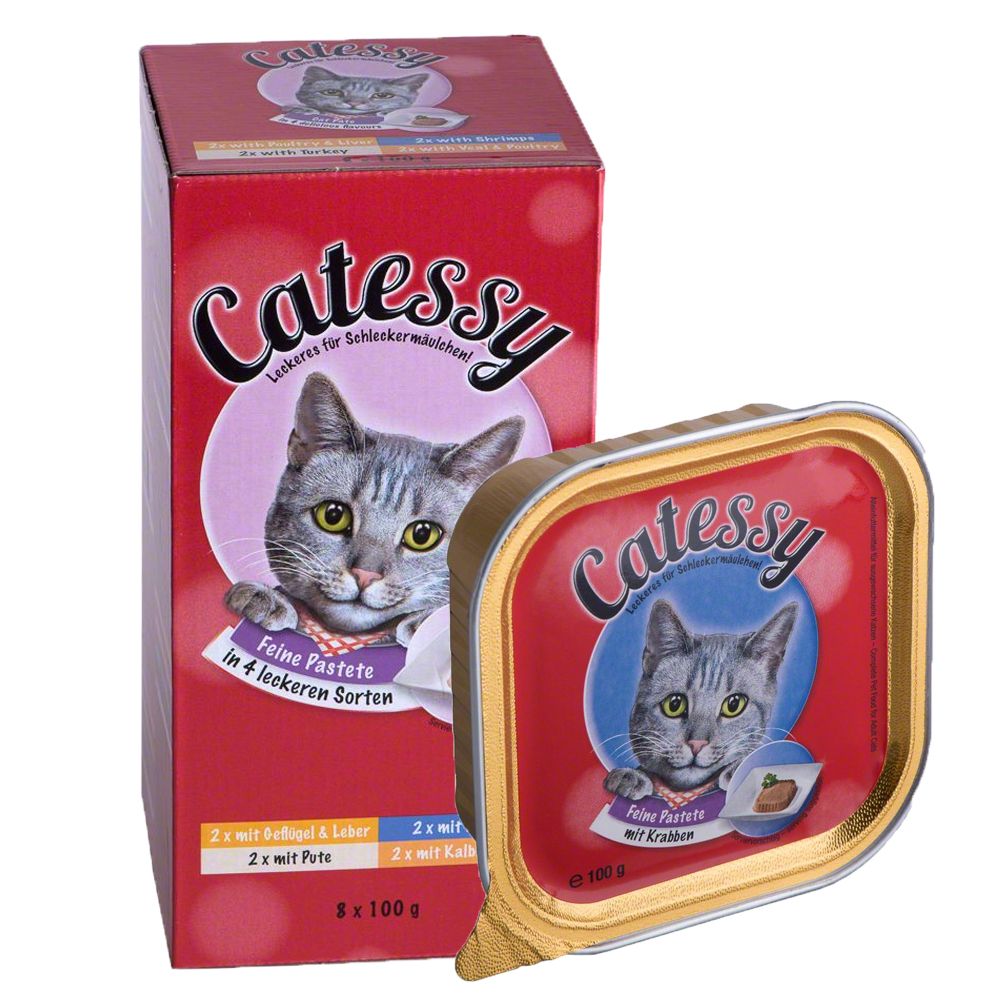 Image of Catessy paté - Pack mixto - 32 x 100 g 04260077046202