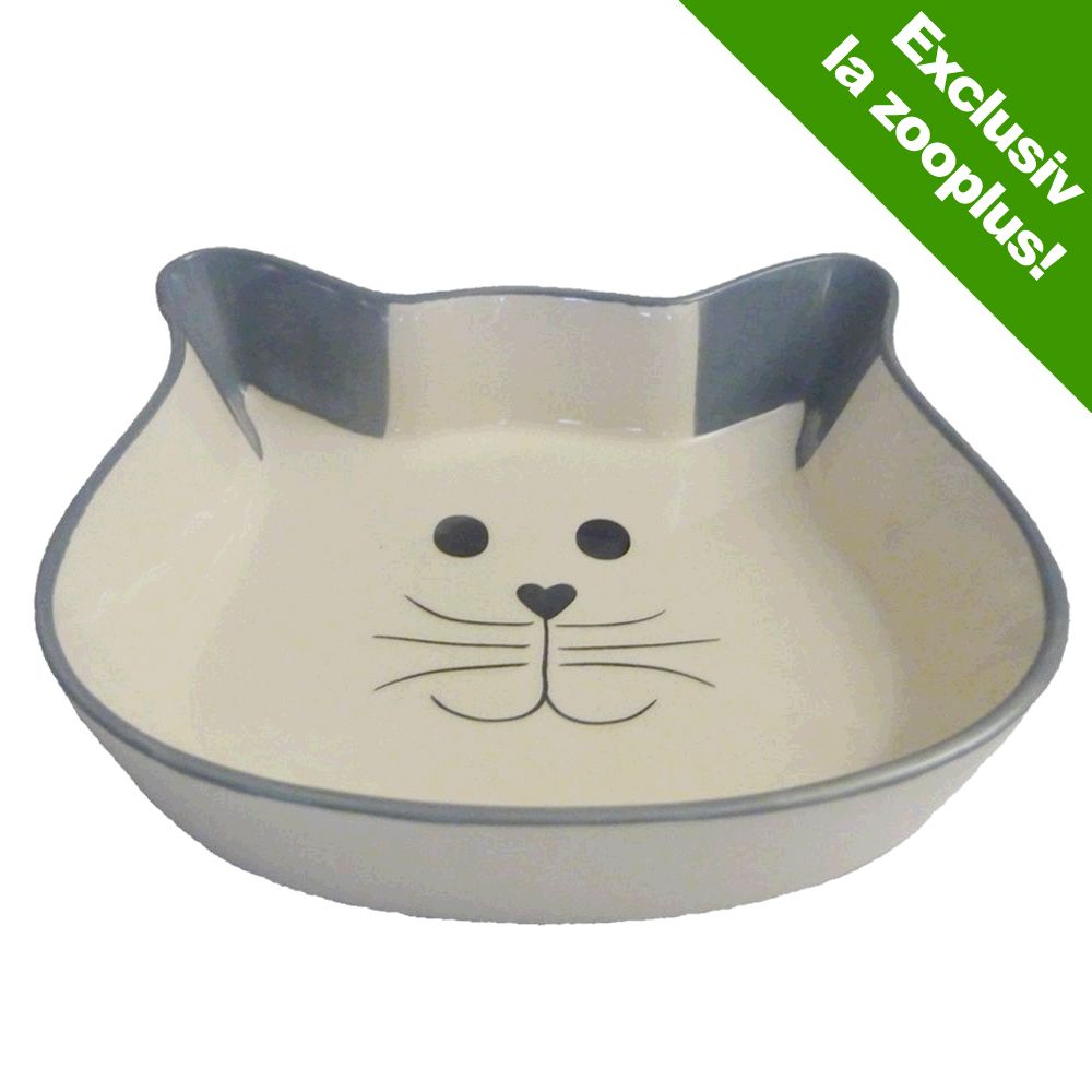 Trixie Bol din ceramică cu față de pisică 250 ml, 12 cm