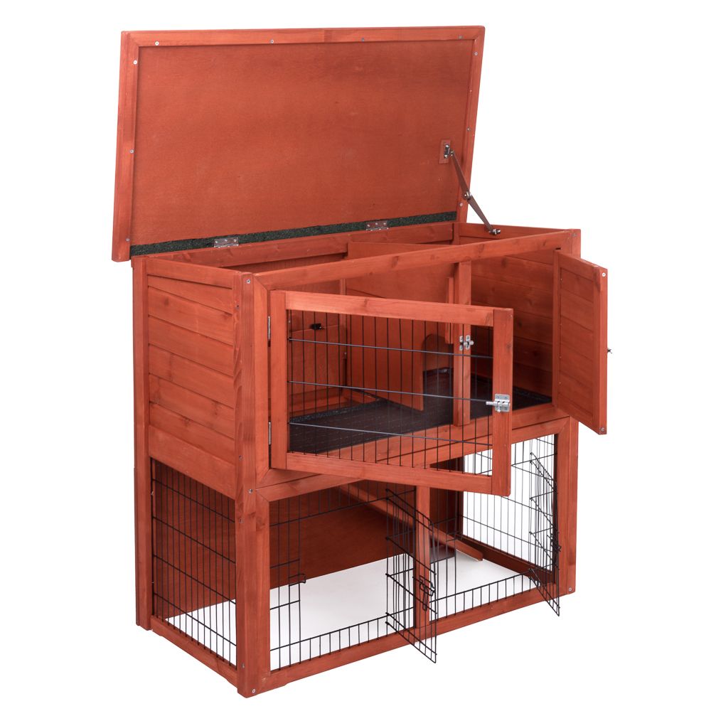 Outback Kaninchenstall mit Freigehege 116x63x92cm Outback Kaninchenstall mit Freigehege 116x63x92cm