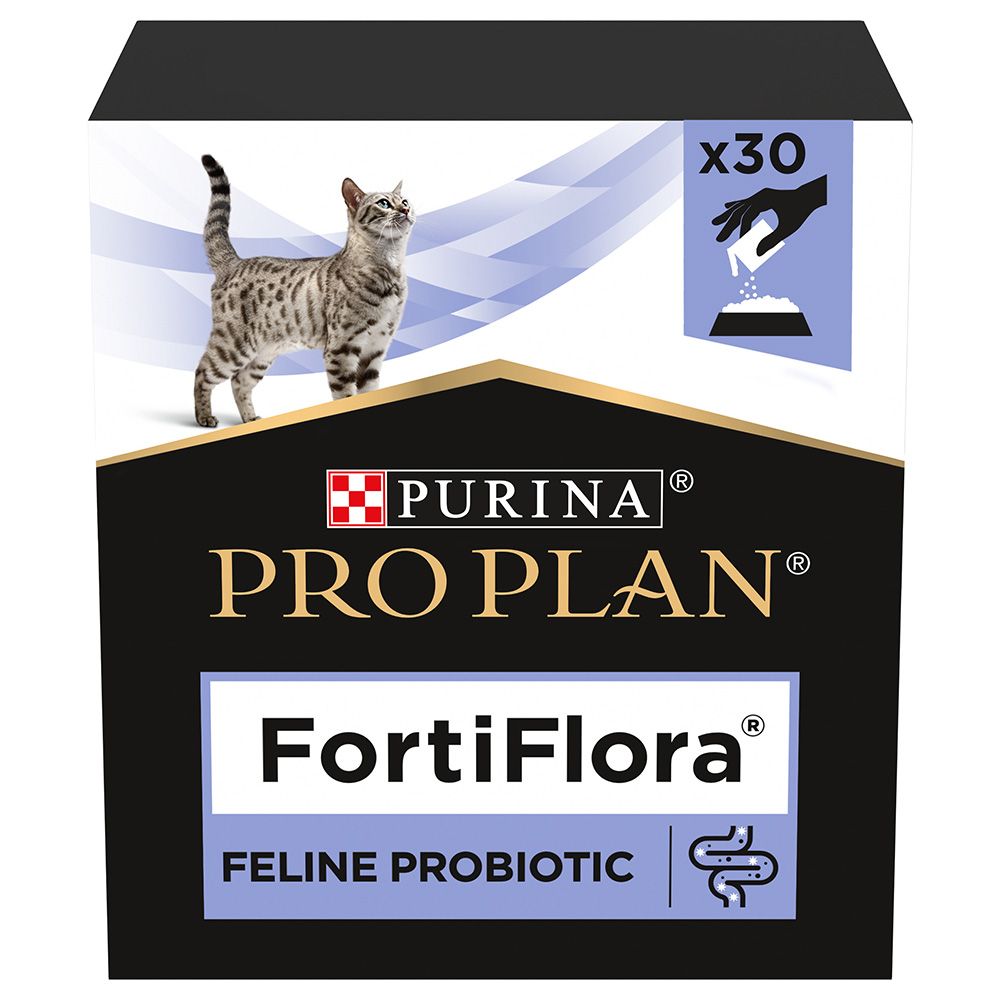 60x 1g Fortiflora Feline Probiotic PRO PLAN Ergänzungsfutter für Katzen