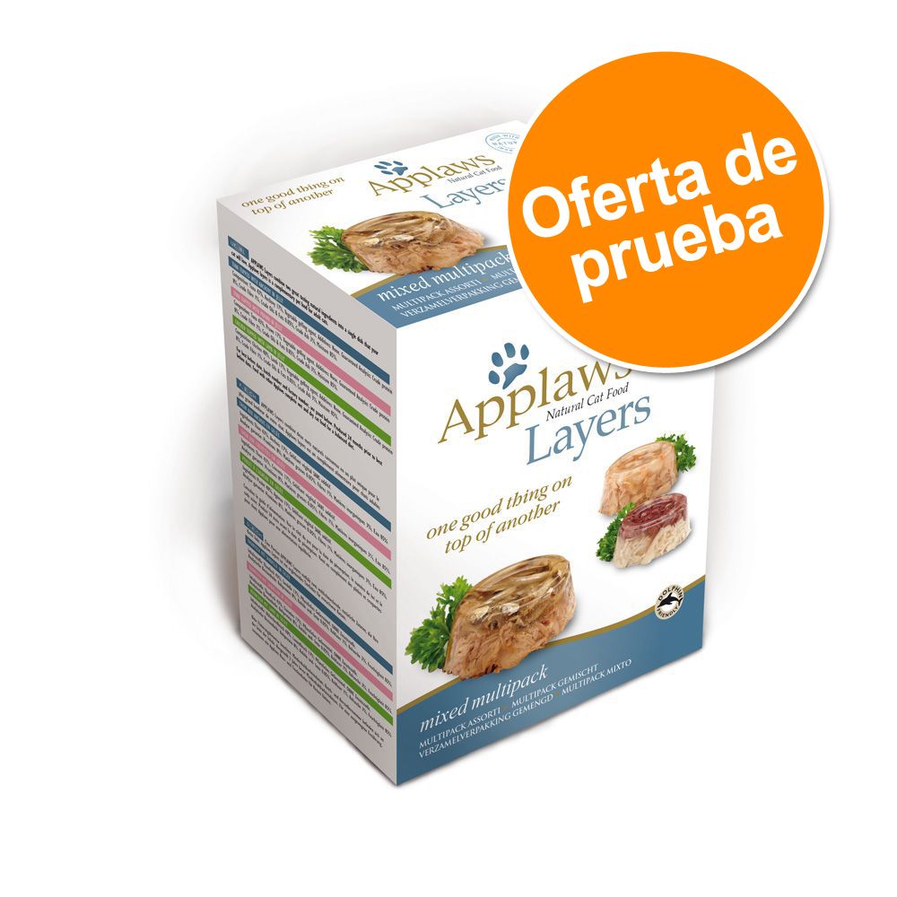 Image of Applaws Capas para gatos 6 x 70 g - Pack de prueba - Pack mixto 05060122496575