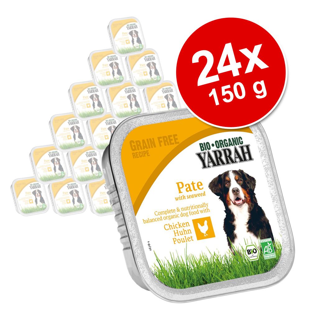 Image of Yarrah ecológico 24 x 150 g en tarrinas - Pack Ahorro - Bocaditos ecológicos vegetarianos en tarrinas 08714265973291