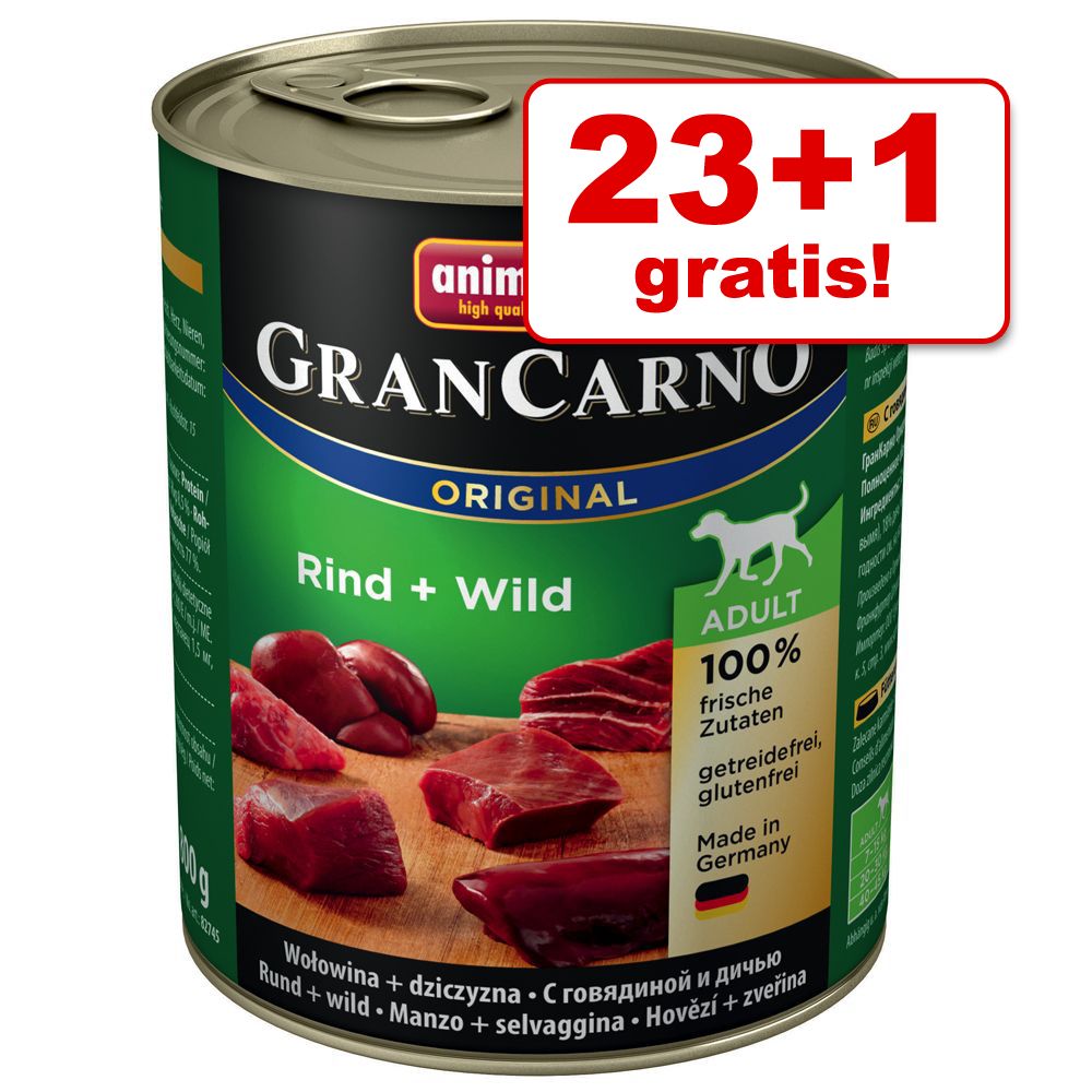 24x800g Vită și pui Animonda GranCarno Original Adult