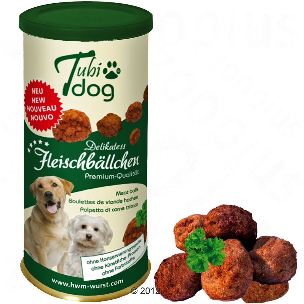 Image of TubiDOG albóndigas de carne - 120 g 04260198109381