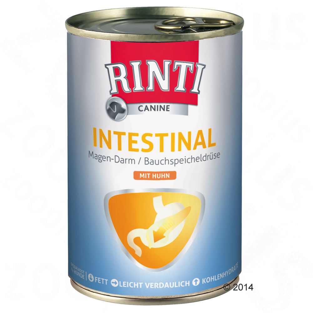 Rinti Canine Intestinal, poulet pour chien - 24 x 400 g
