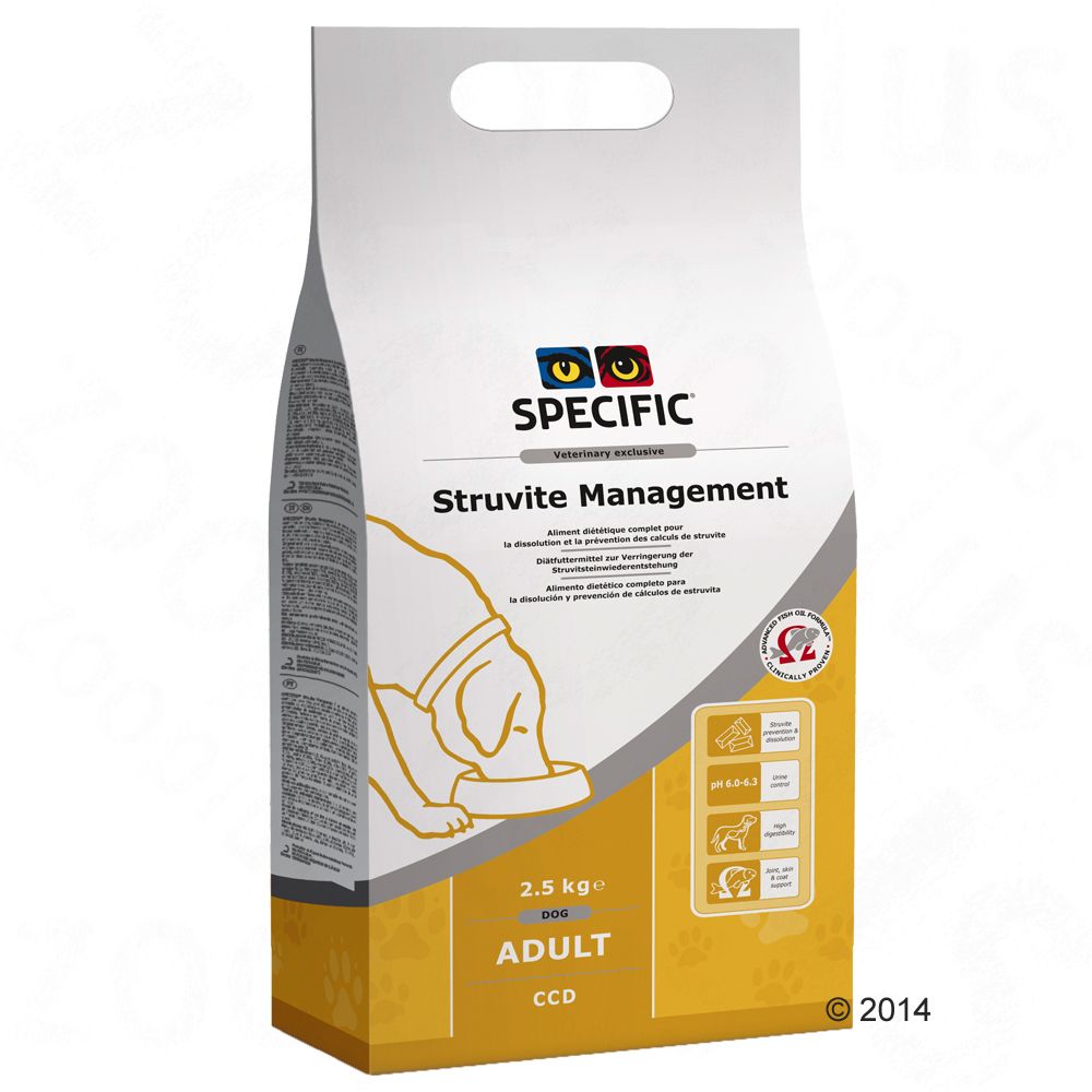 Image of SPECIFIC Dog CCD - Struvite Management - 15 kg 05701170310559