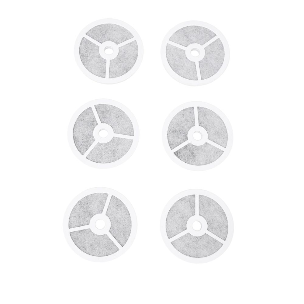 Zubehör: 6x Ersatzfilter für Modern Living Trinkbrunnen Mochi Katze