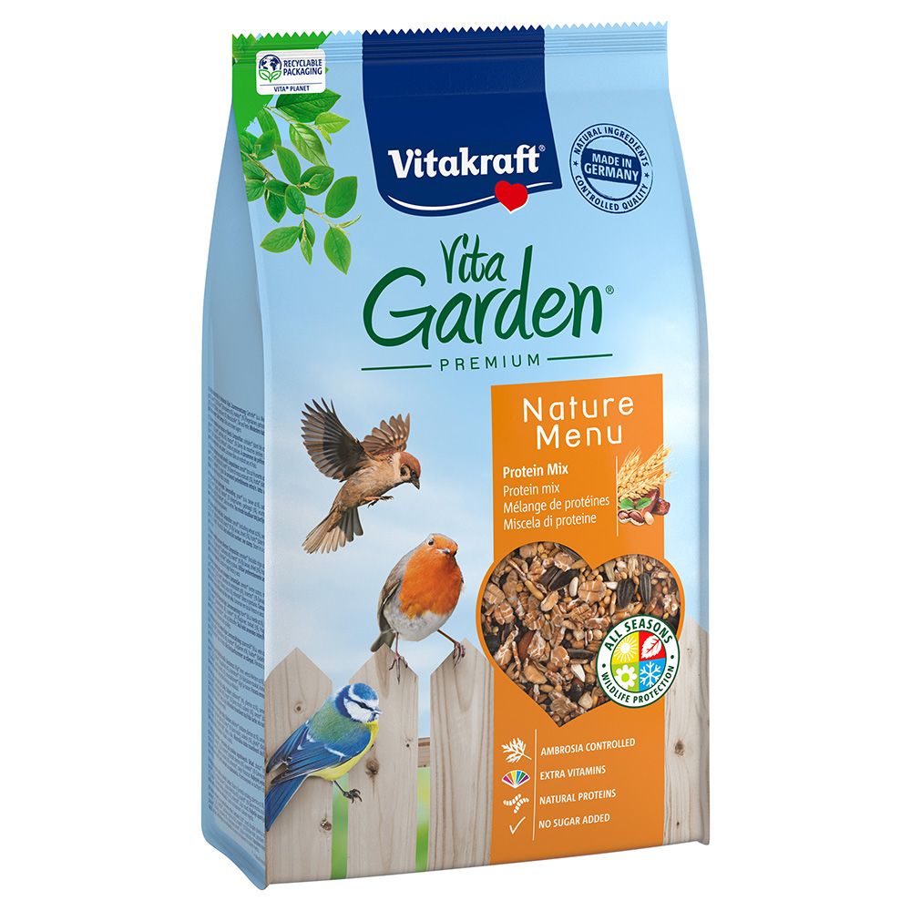Sparrpaket: 5x1kg Vitakraft VitaGarden Protein Mix Vogelfutter