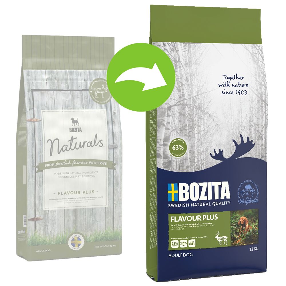 Image of Bozita Flavour Plus - 12 kg 07311030133426