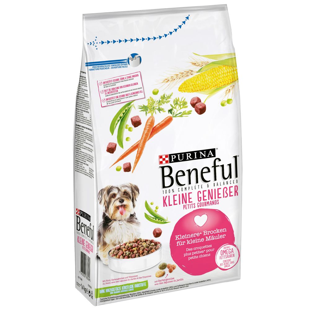 Image of Beneful 2 en 1 Pequeños sibaritas - 1,4 kg 07613032783969