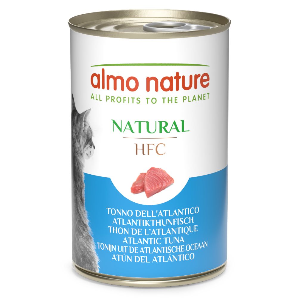 24 x 140g HFC Thunfisch mit Mais Almo Nature Katzenfutter nass