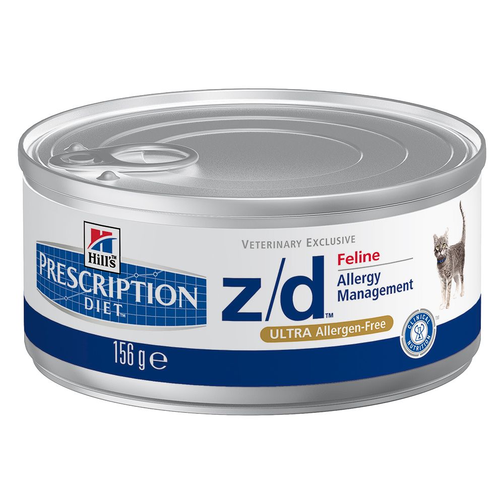 Hill´s Prescription Diet Feline z/d Ultra Allergen-Free - 1 x 156 g