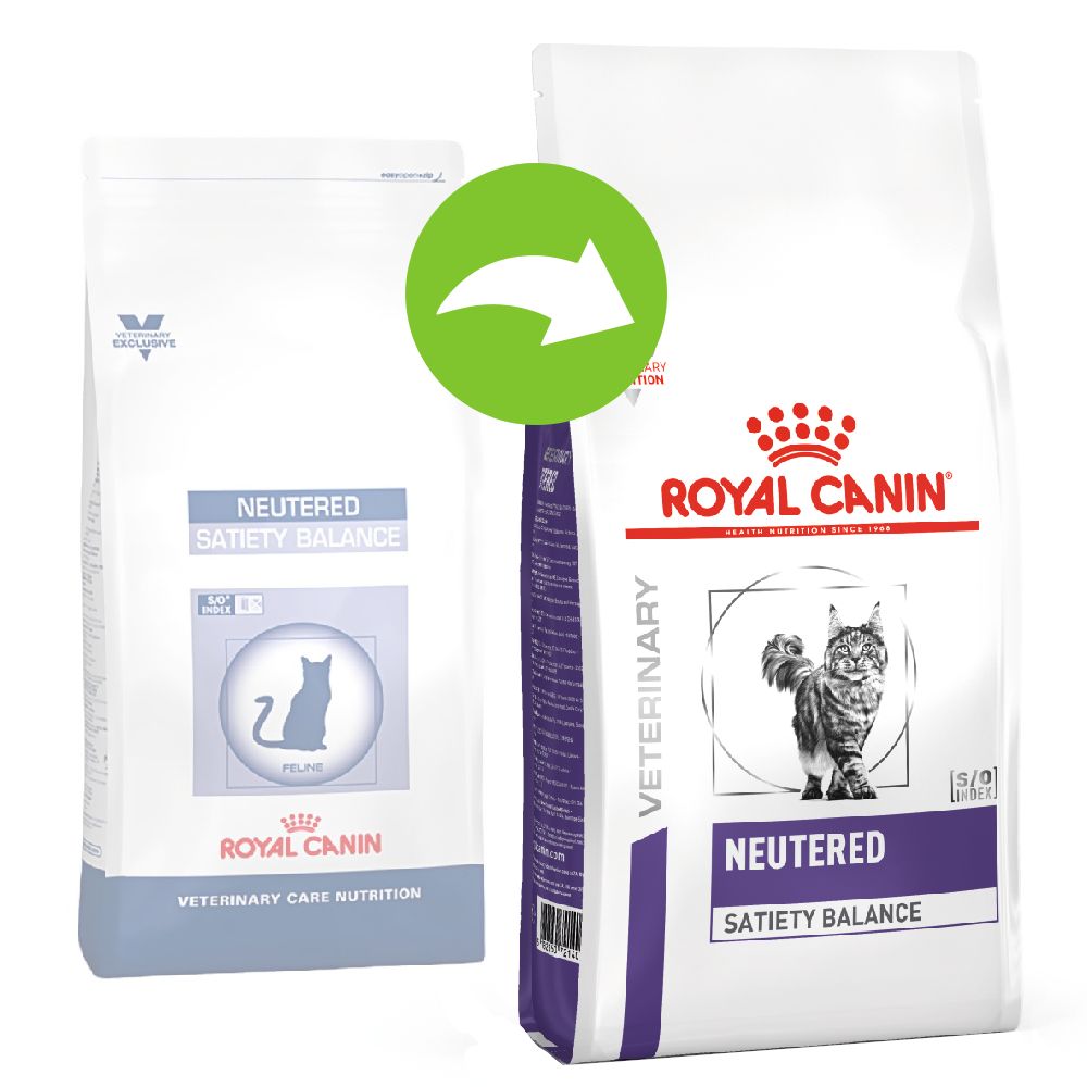 1,5kg Neutered Satiety Balance Royal Canin Veterinary Diet - Croquettes pour chat