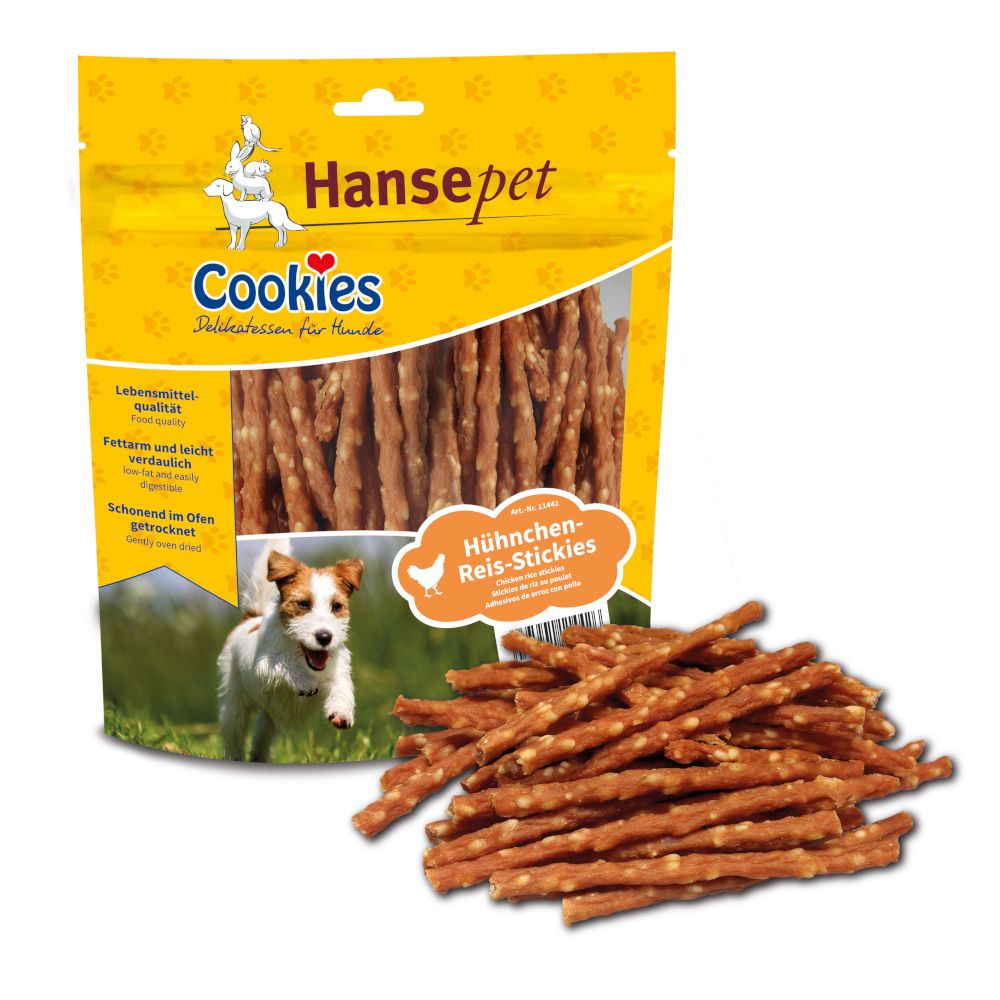 200g cu pui și orez Cookies Delikatess Stickies