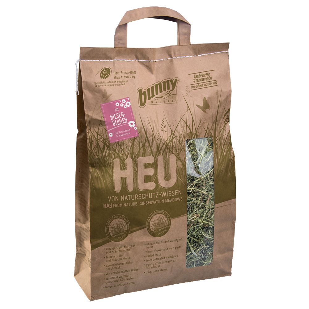 Heu von Naturschutz-Wiesen 3x250g Heu von Naturschutz-Wiesen 3x250g