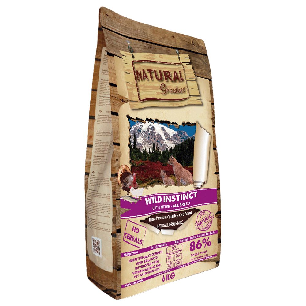 Image of Natural Greatness Wild Instinct - 2 x 6 kg - Pack Ahorro 00837655223801