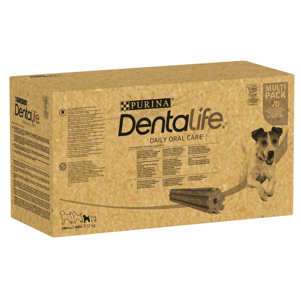 Dentalife Purina Snacks - Multipack  (1150 g/70 buc.) pentru câini mici
