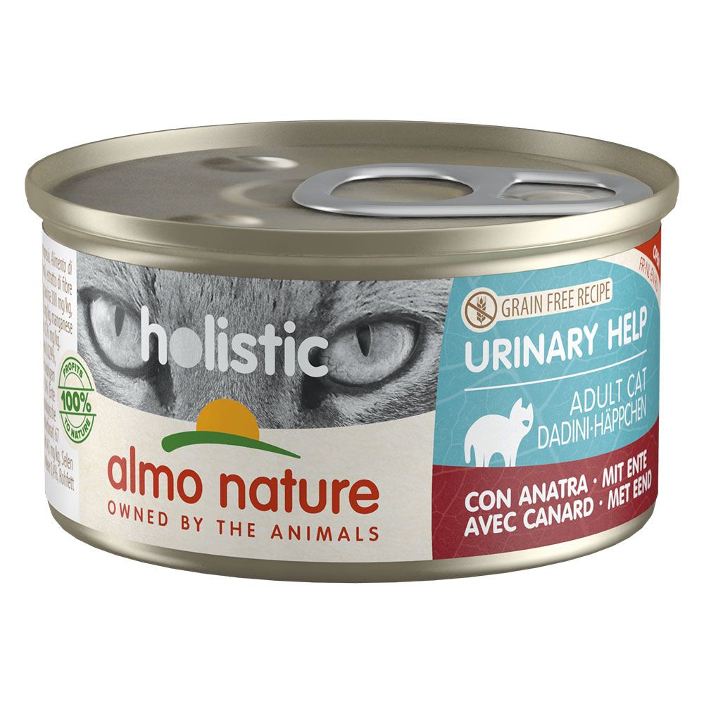 Almo Nature Holistic Pachet economic Specialised Nutrition 24 x 85 g - Urinary Help cu rață
