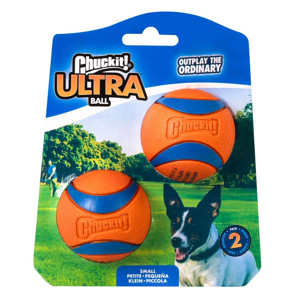 Chuckit! Ultra Ball.- 2 Stück (ca. Ø 8,9 cm, Größe XL)