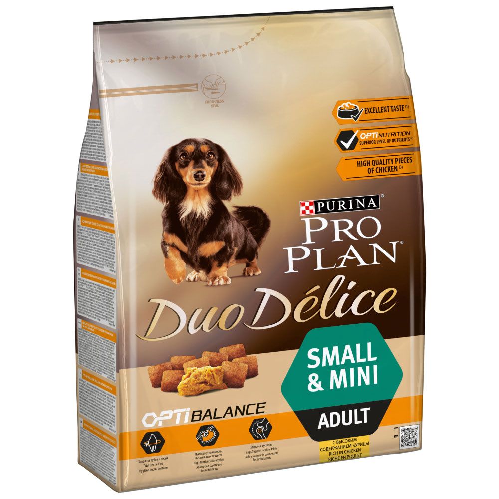 Pro Plan Duo Delice Small Breed - Sparpaket: 3 x 2,5 kg