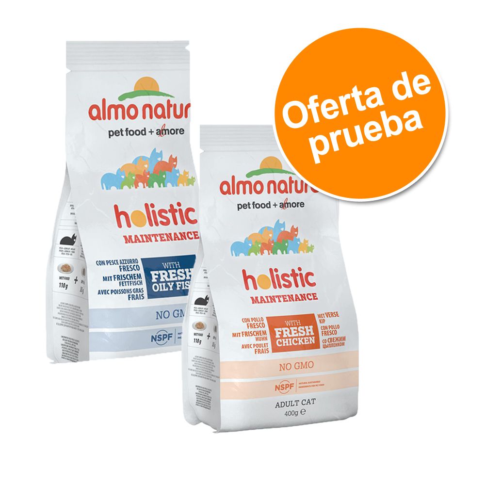 Image of Almo Nature Holistic 2 x 400 g - Pack de prueba - 2 x 400 g 08001154121261