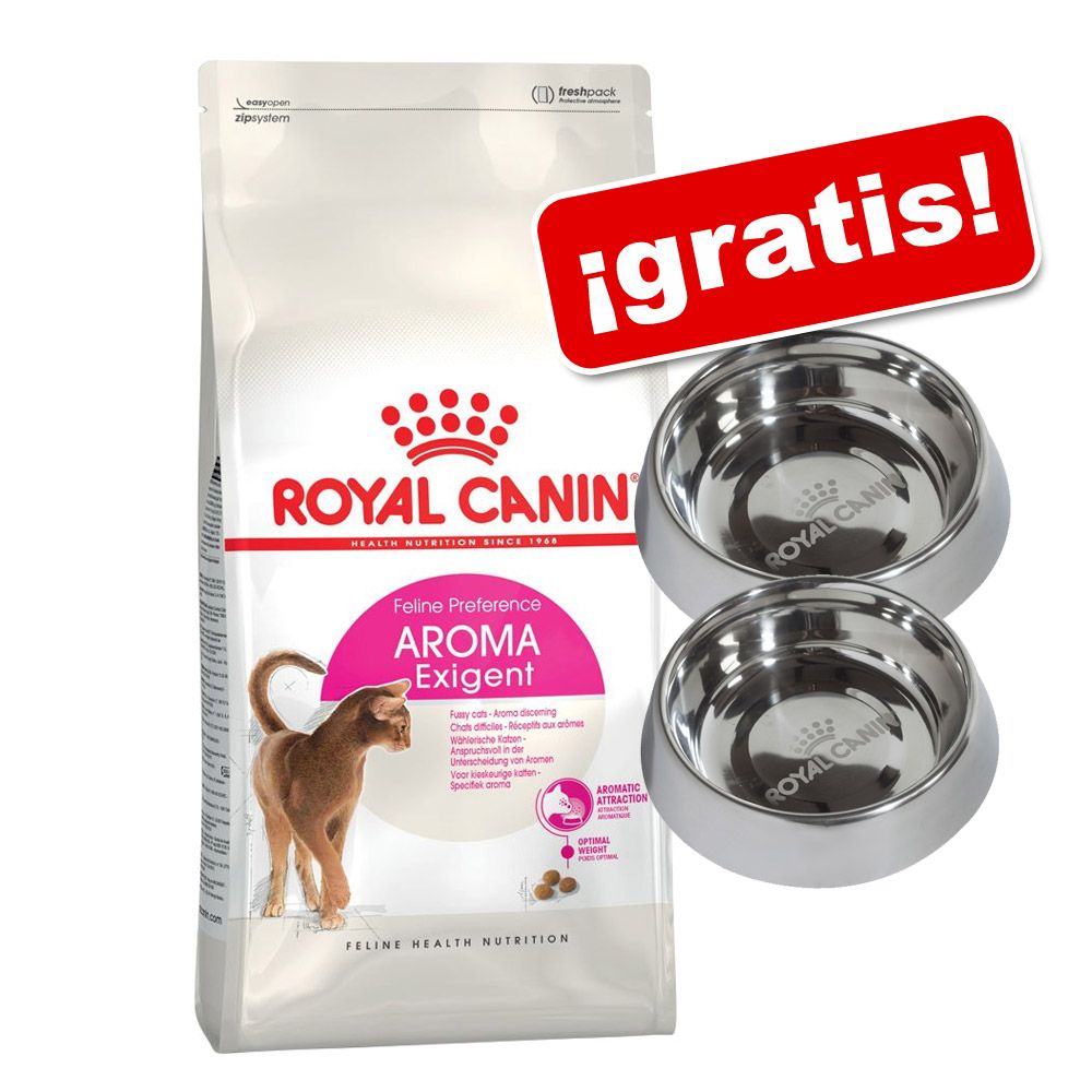 Image of Royal Canin 10 kg pienso para gatos + 2 comederos ¡gratis! - Bosque de Noruega 03182550825405