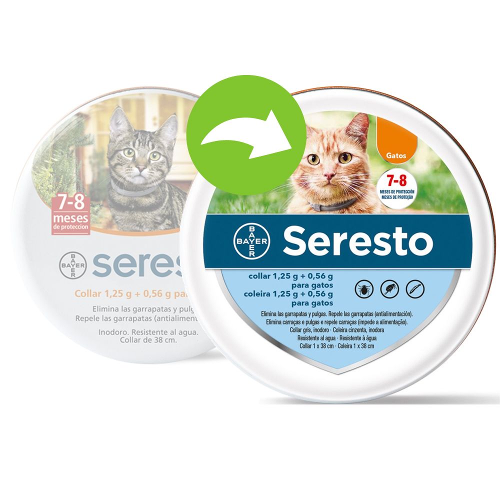 Image of Seresto® collar antiparasitario para gatos - 2 x 38 cm 04007221035916