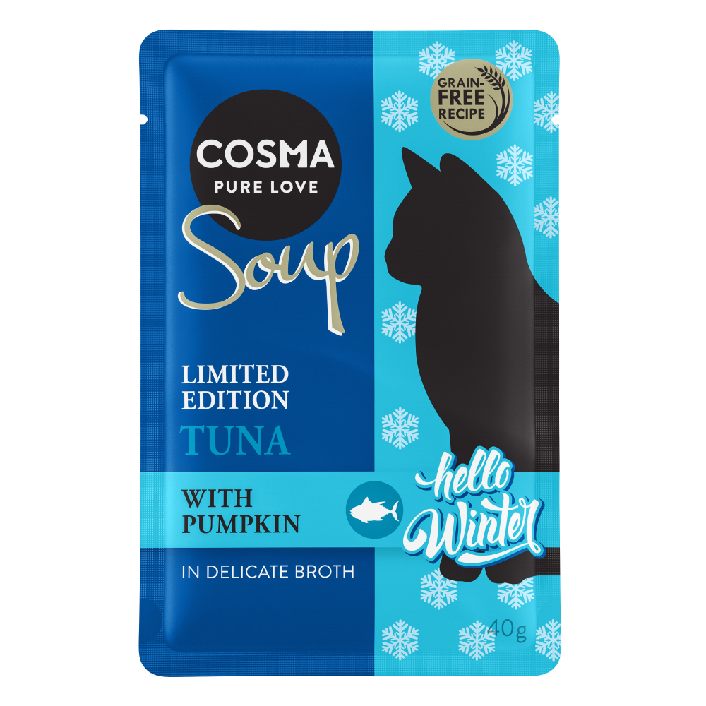 Cosma Soup Winter-Edition Tonno con Zucca - Set %: 24 x 40 g