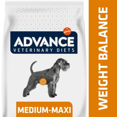 - Advance Veterinary Diets Weight Balance Medium/Maxi Advance Veterinary Diets Weight Balance Medium/Maxi
