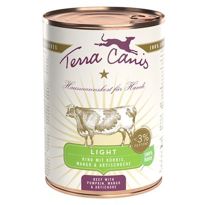 - Terra Canis Light 6 x 400 g Terra Canis Light 6 x 400 g
