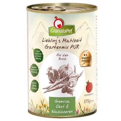 Image of GranataPet Liebling's Mahlzeit Gartenmix - 12 x 375 g