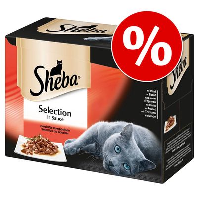 15 12 X 85 G Sheba Maaltijdzakjes Delicatesse In Gelei Gevogelte sheba kopen in de aanbieding
