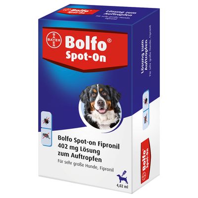 - Bolfo Spot-on sehr große Hunde bis 60 kg Bolfo Spot-on sehr große Hunde bis 60 kg
