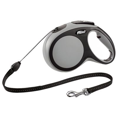 - flexi New Comfort Seil-Leine M grau, 8 m flexi New Comfort Seil-Leine M grau, 8 m