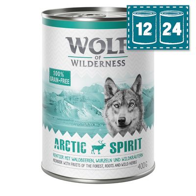 - Sparpaket Wolf of Wilderness Adult "Arctic Spirit" - Rentier Sparpaket Wolf of Wilderness Adult "Arctic Spirit" - Rentier