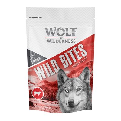 - Wolf of Wilderness Snack Wild Bites "High Valley" - Rind Wolf of Wilderness Snack Wild Bites "High Valley" - Rind