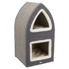 Tiragraffi a torre Trixie Cat Tower Marcy - beige / grigio