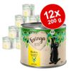 Feringa Organic Kitten 12 x 200 g - Vitello con zucca e camedrio maro