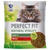 Perfect Fit Natural Vitality Adult 1+ Manzo & Pollo Crocchette per gatti - 650 g