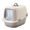 Toilette per gatti Savic Leo Happy Planet - crema / grigio intenso