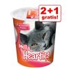 2 + 1 gratis! 3 x Smilla Paste e Snack  - 3 x 125 g Hearties