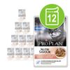 12 x 85 g Pro Plan Nutri Savour - Sterilised Teneri Pezzetti con Manzo in Salsa