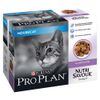 Megapack Pro Plan Nutri Savour Housecat Salmone in Gelatina - 10 x 85 g