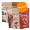 Set Prova misto! Purizon Snack cane - senza cereali 2 x 100 g  - Pollo & Pesce, Agnello & Pesce