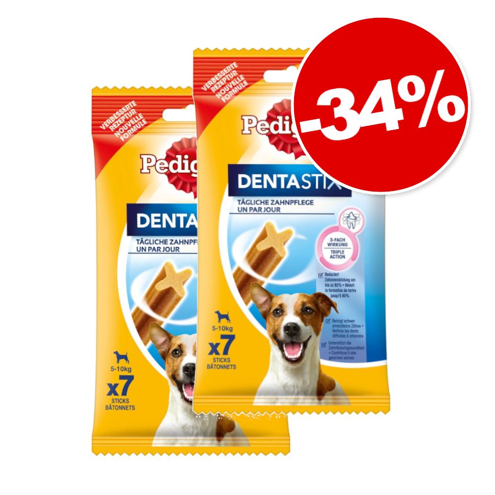 2x5 Medium pour chien de taille moyenne (10 - 25 kg) Daily Oral Care Dentastix Pedigree friandises pour chien