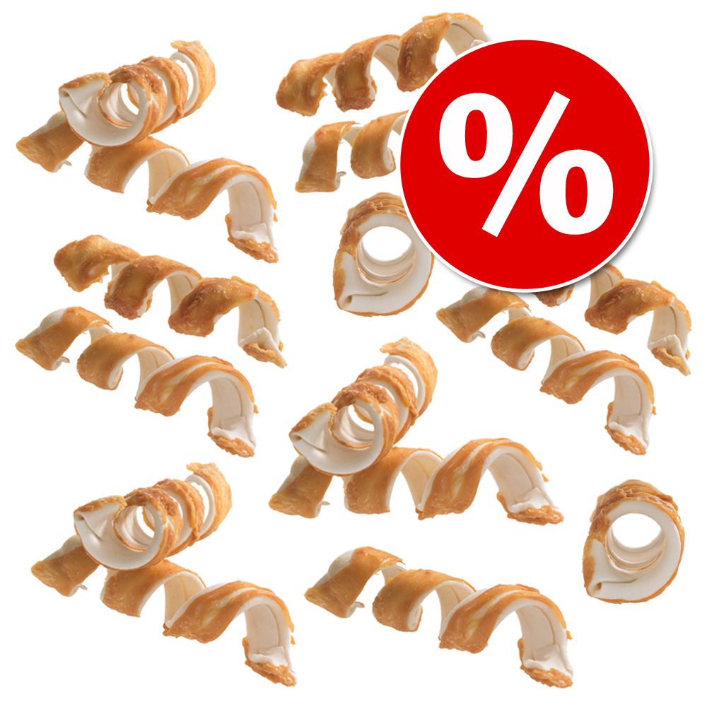 Sparpaket Lukullus feine Kauspirale 18 x 10 cm (675 g) - Huhn